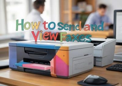 How to Send and View Faxes